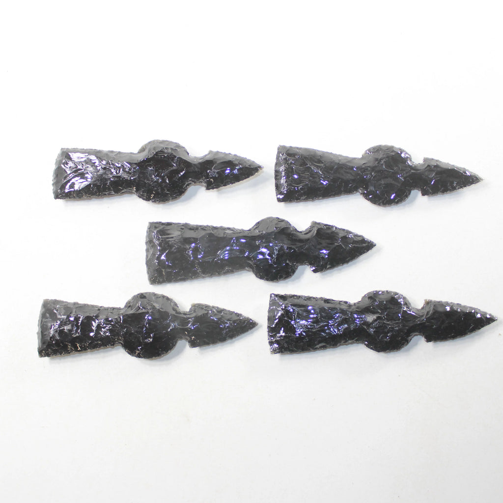 Obsidian Ornamental Tomahawk Heads U911