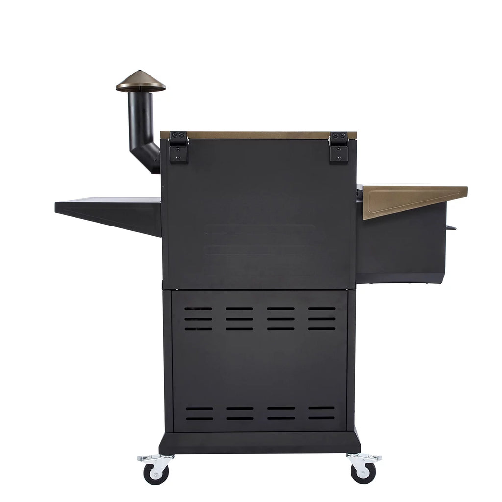 8 in 1 Pellet Grill Smoker with Digital Temp Control F65183