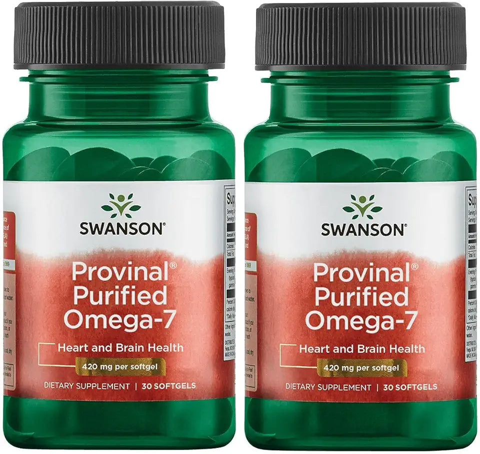 Purified Omega-7 420 mg 30 Sgels 2 Pack O67566