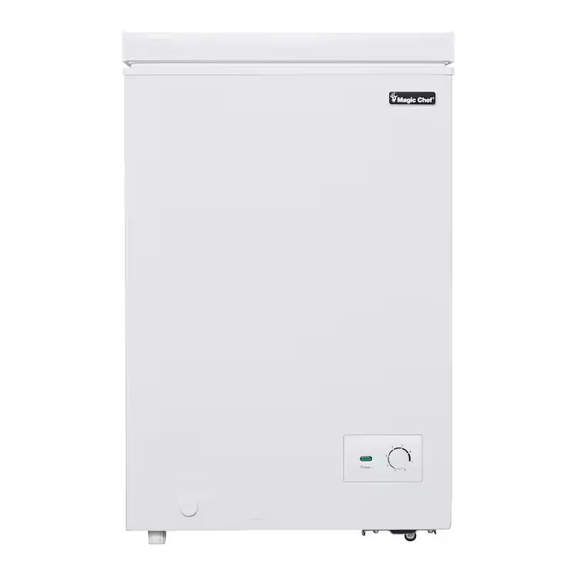 White 3.5 cu. ft. Manual Defrost Chest Freezer H344511