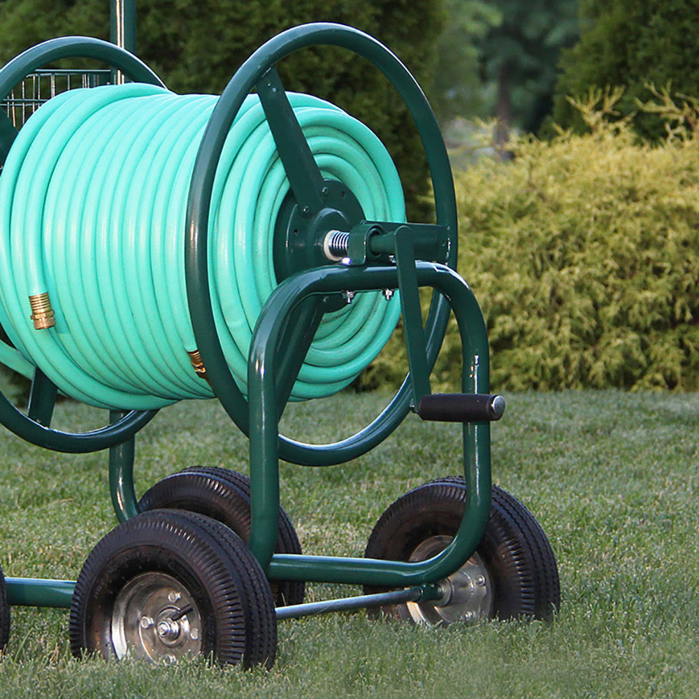 4-Wheel Hose Reel Cart E22716