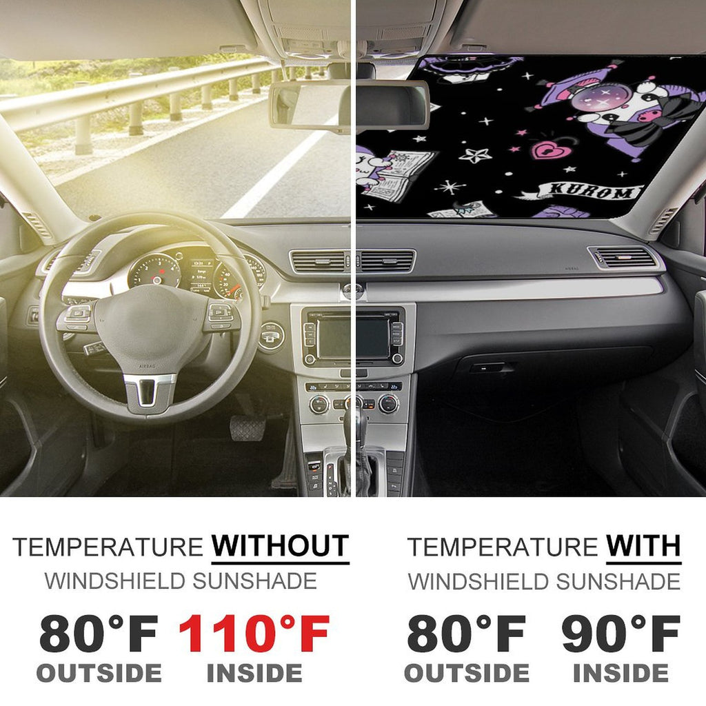 Foldable Reflective Car Windshield Sun Visor Cover R402