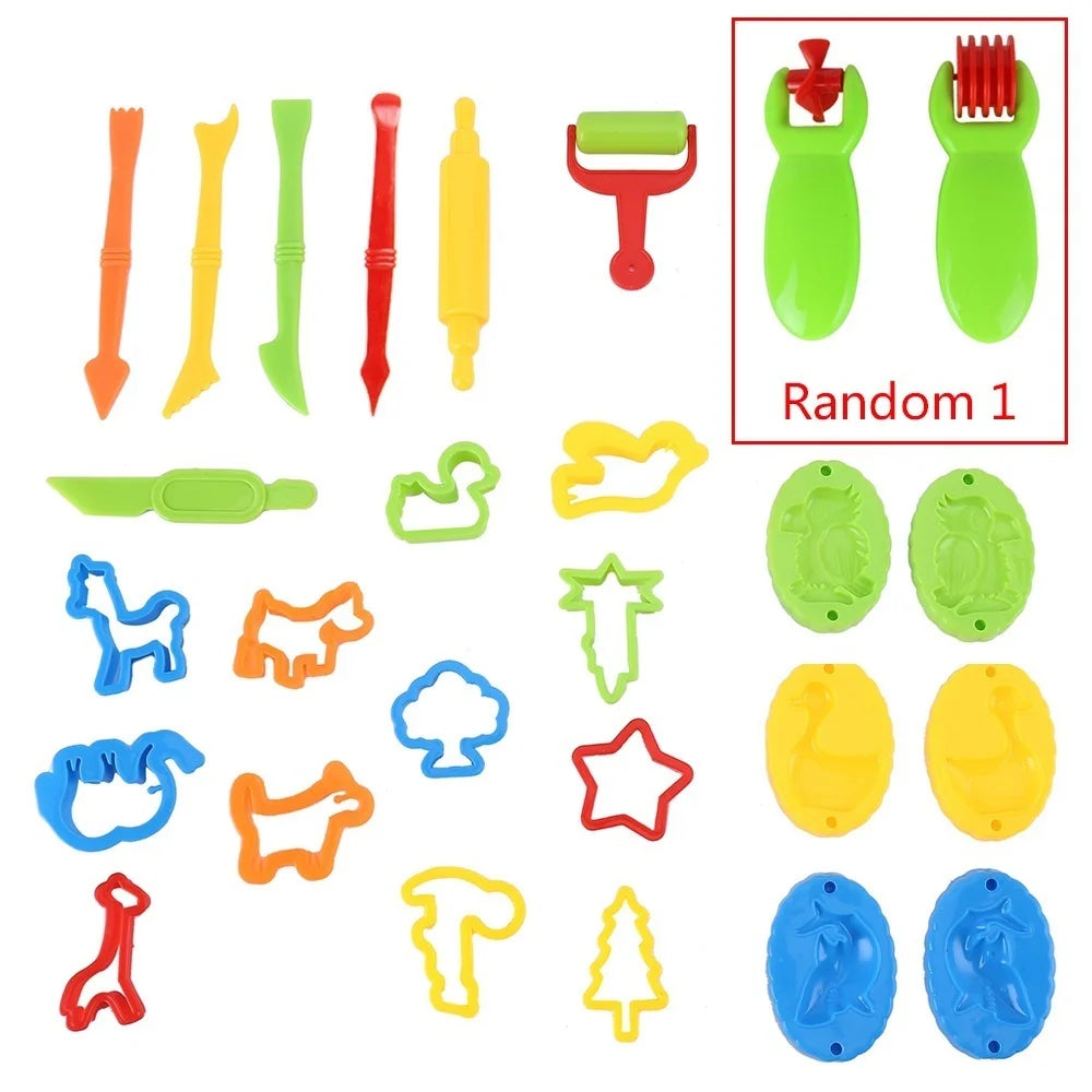 26pcs Play Dough Tools Kit Y927