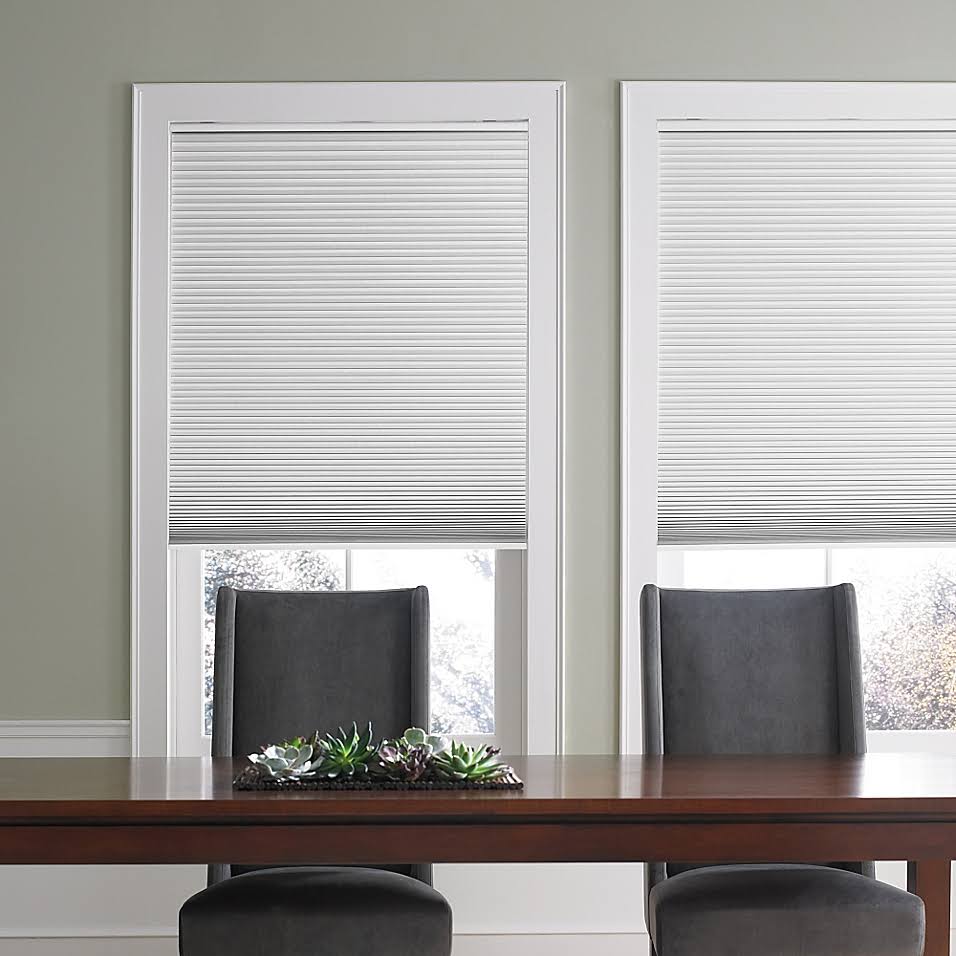 Cordless Blackout Cellular Shade in Snow Z388