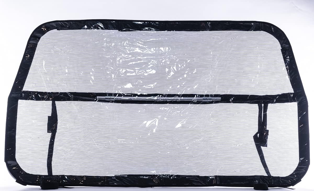 Black Clear Small Car Divider F411