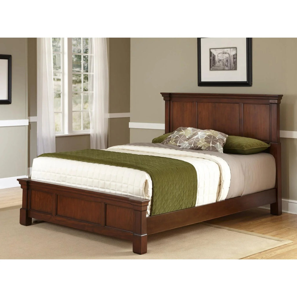 Brown King Bed X5548