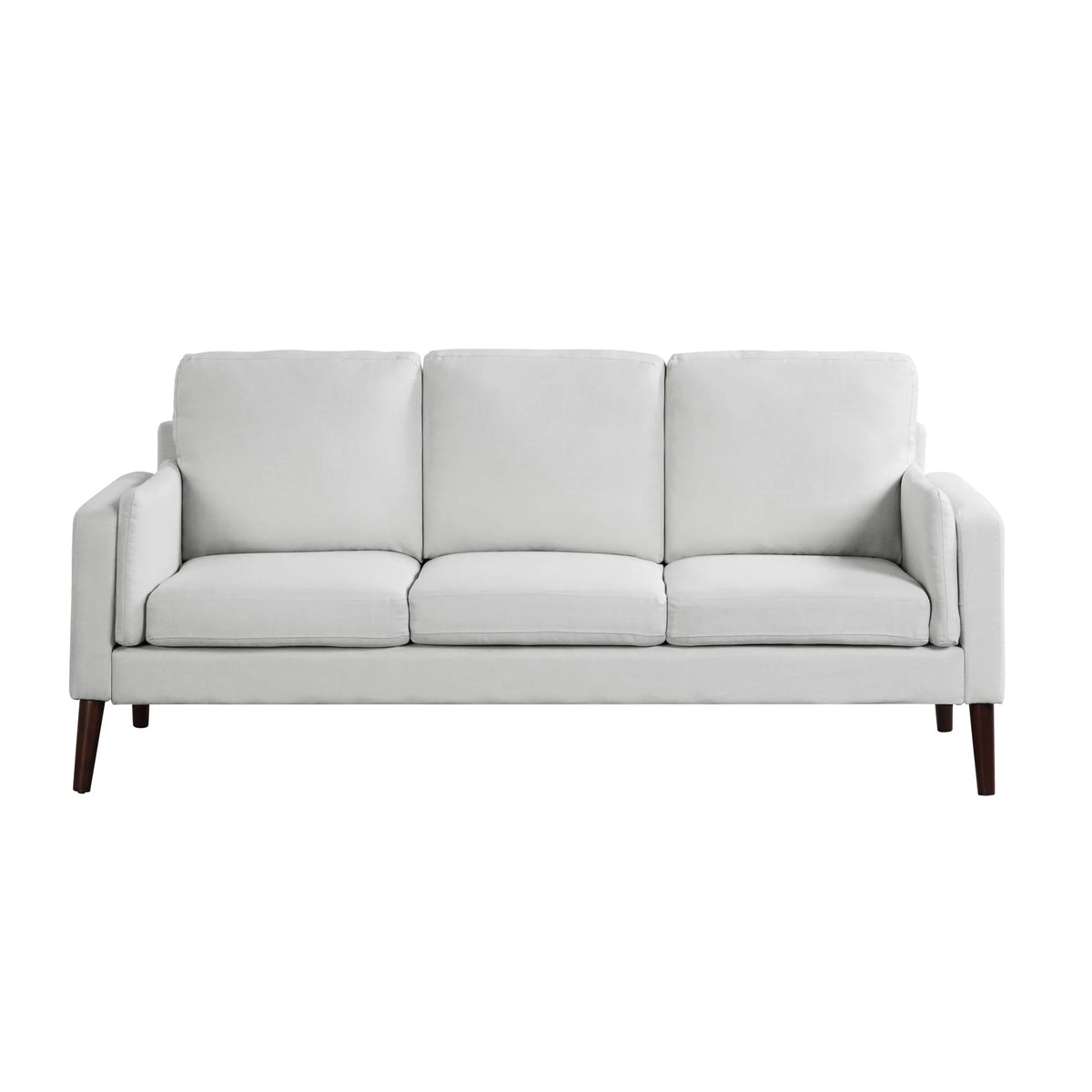 Gray Upholstery Sofa with Side Pocket and USB Power A9527
