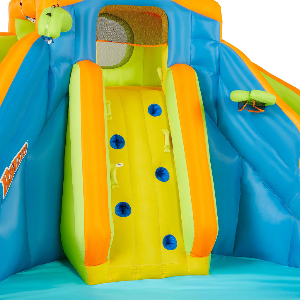 Inflatable 2 Lane Water Slide Splash Pool M9425