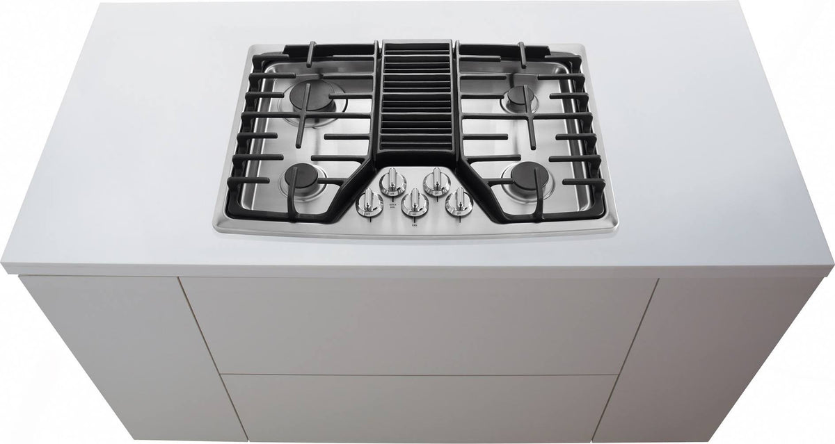 30x22 Gas Downdraft Cooktop Stainless Steel U1260