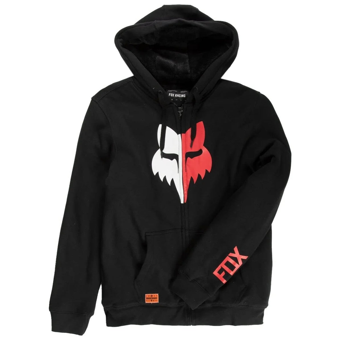 Black Zip Up Hoody A2283