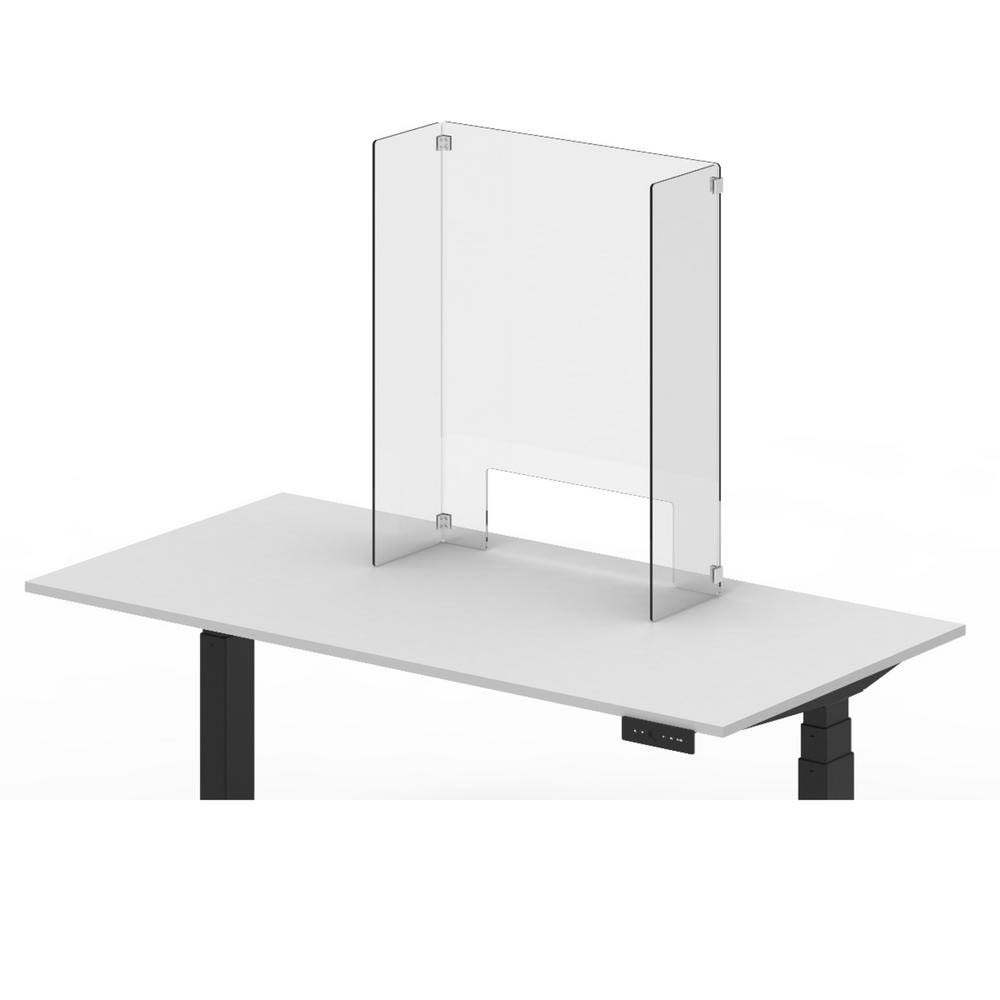 Clear Sneeze Guard Counter Partition Screen F25826