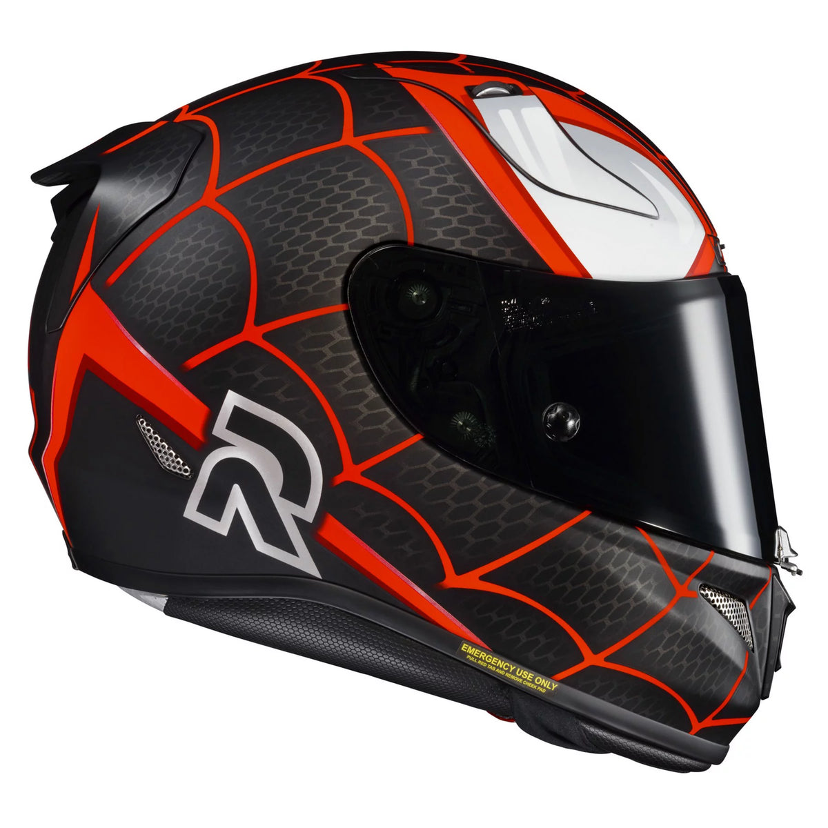 Black/Red XL Motorcycle Helmet K126605