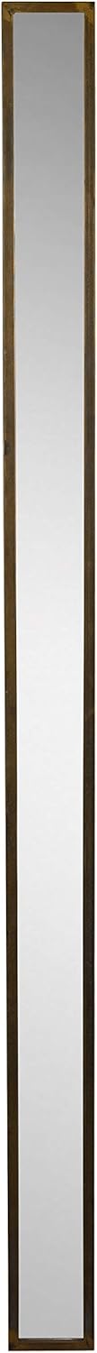 Rustic 60 in Tall Thin Decorative Metal Frame Accent Wall Mirror A338542
