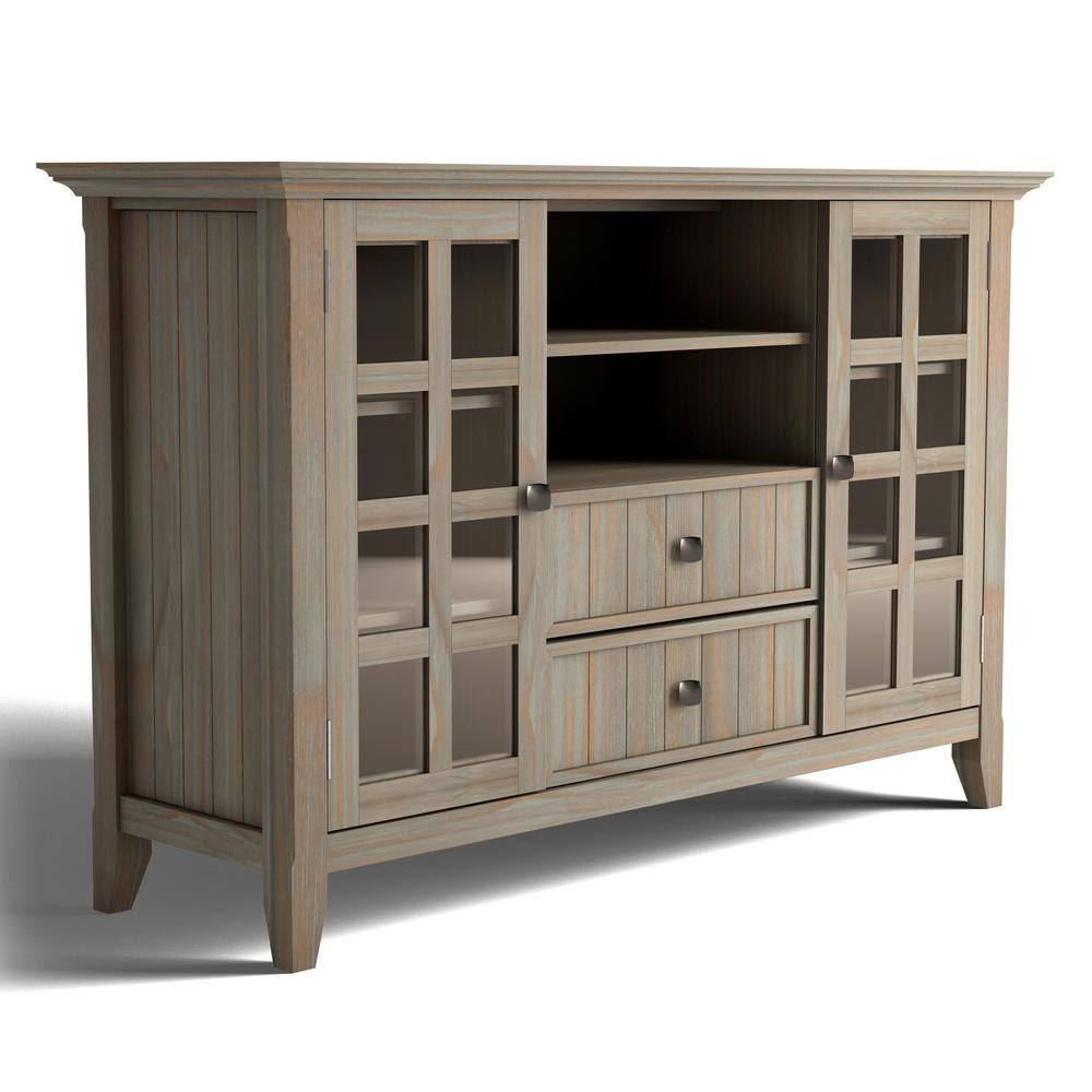 Solid Wood TV Media Stand W521