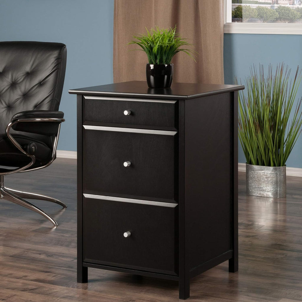 Black File Cabinet S734550