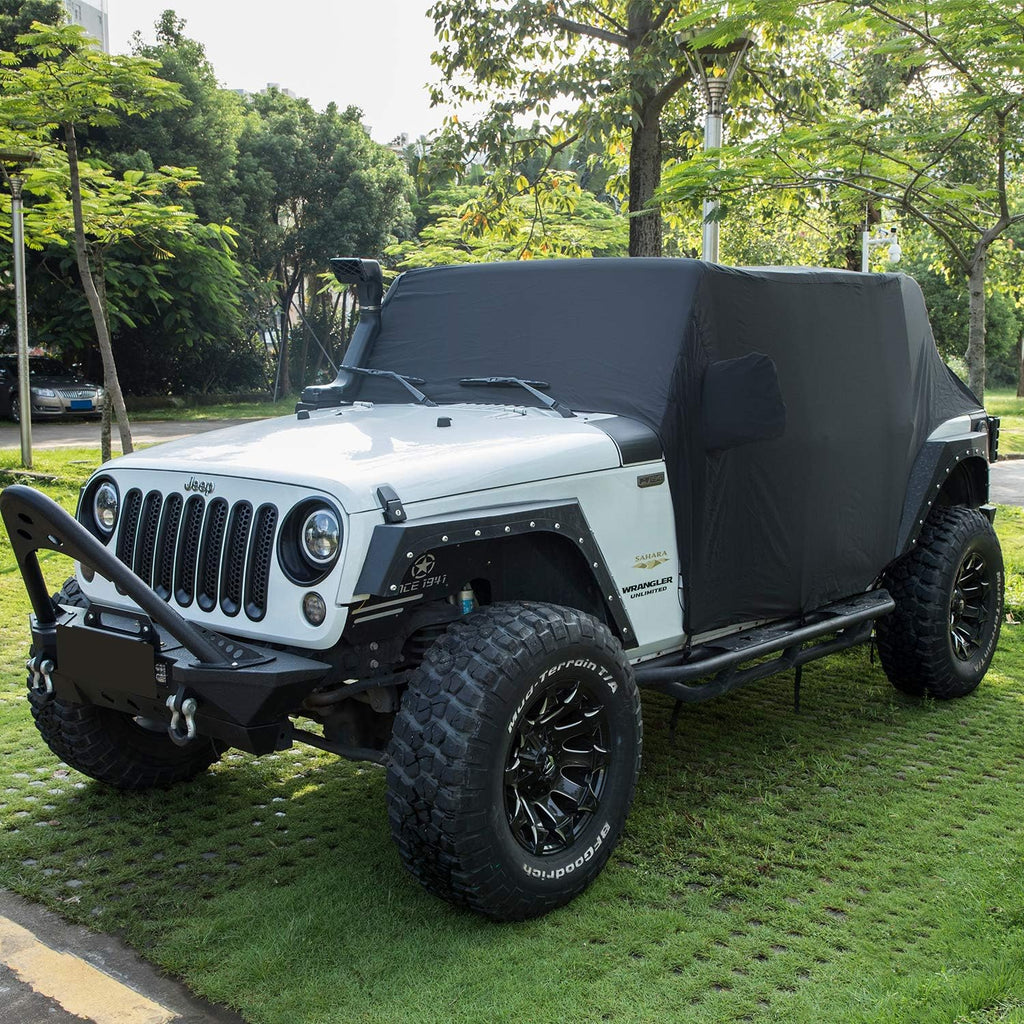 Black Oxford Car Cover F8323