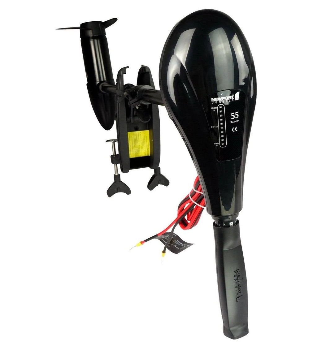 55 lb. Thrust Saltwater Transom Mounted Electric Trolling Motor with 36x22 Shaft C396