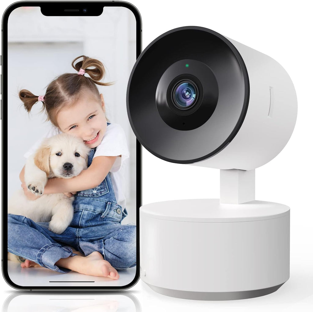 Indoor WiFi Security Camera with Infrared Night Vision and Motion Tracking B474841