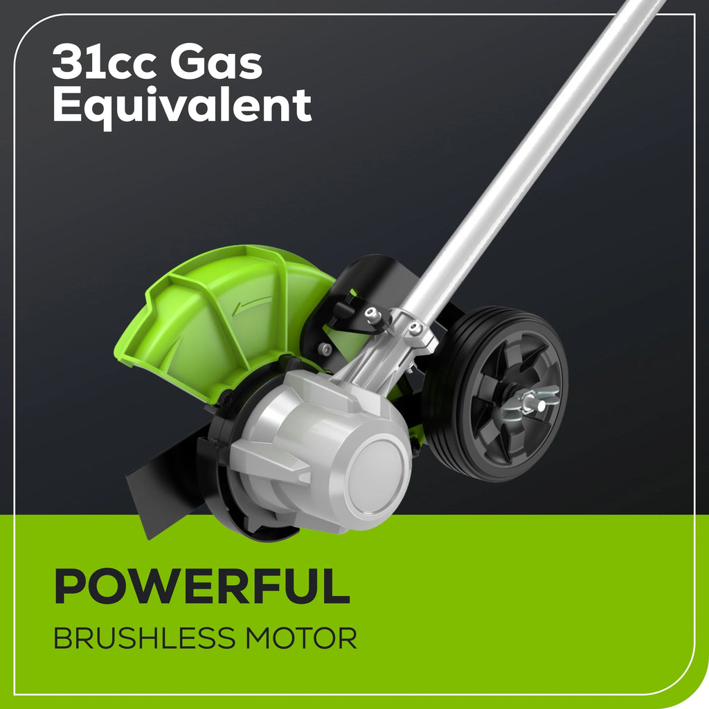 60V 8 Edger with 2.5 Ah Battery & Charger E339