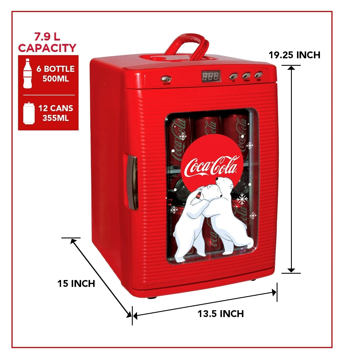 Portable Cooler Warmer with Display 25L (26 qt) F80671