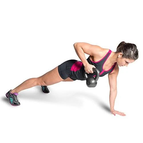 Black Cast Iron Kettlebell 10 lb P1096