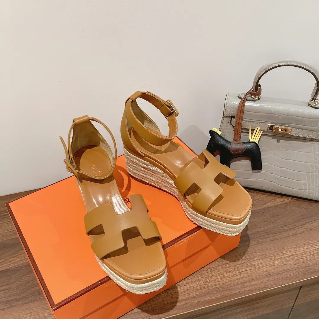 Brown Espadrilles D743