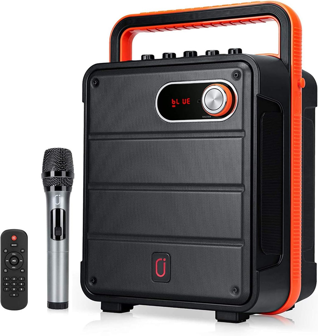Rechargeable Portable Bluetooth Karaoke Machine with Microphone H1342