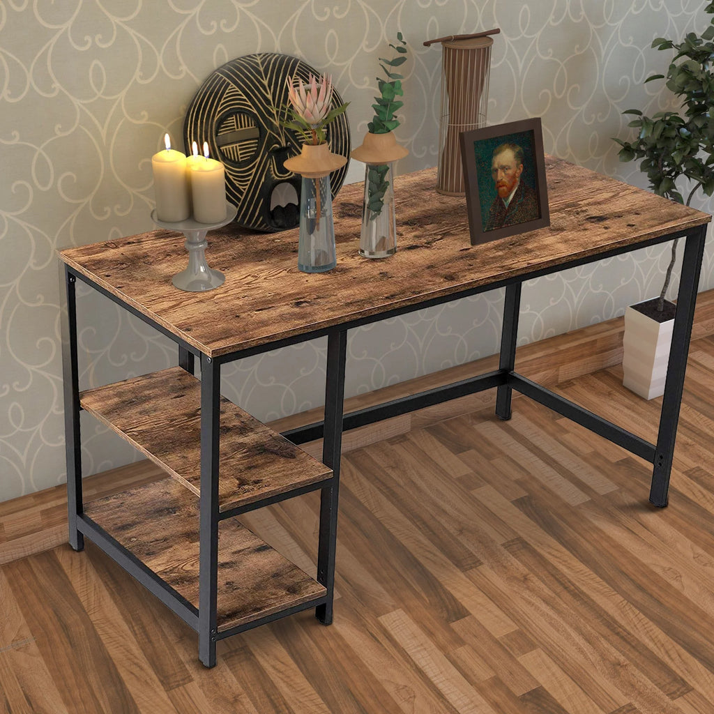 Wood and Metal Desk S888367