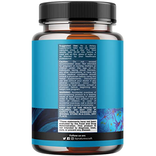 Brain Support Supplement with Brain Vitamins (30 Servings) E95759