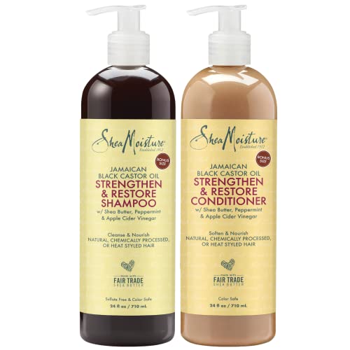 Jamaican Black Castor Oil Clarifying Shampoo & Conditioner Set V7116