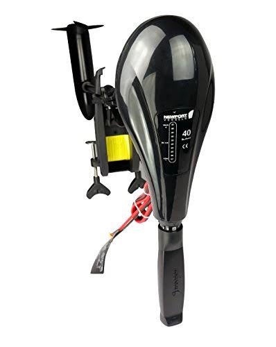 40lb Thrust Transom Mounted Saltwater Electric Trolling Motor M6054