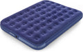Queen Camping Air Mattress Inflatable Air Bed with Flocked Top Foldable E552
