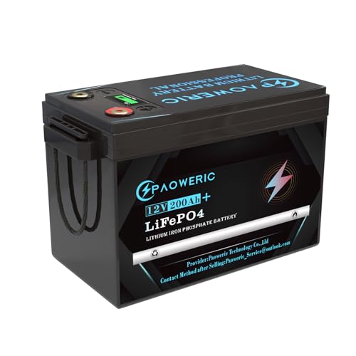 12V 300Ah LiFePO4 Battery with 250A BMS A879946
