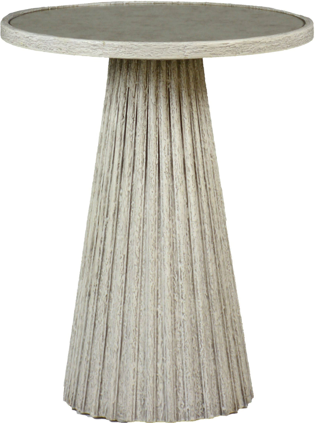 Antique White Side Table A10142