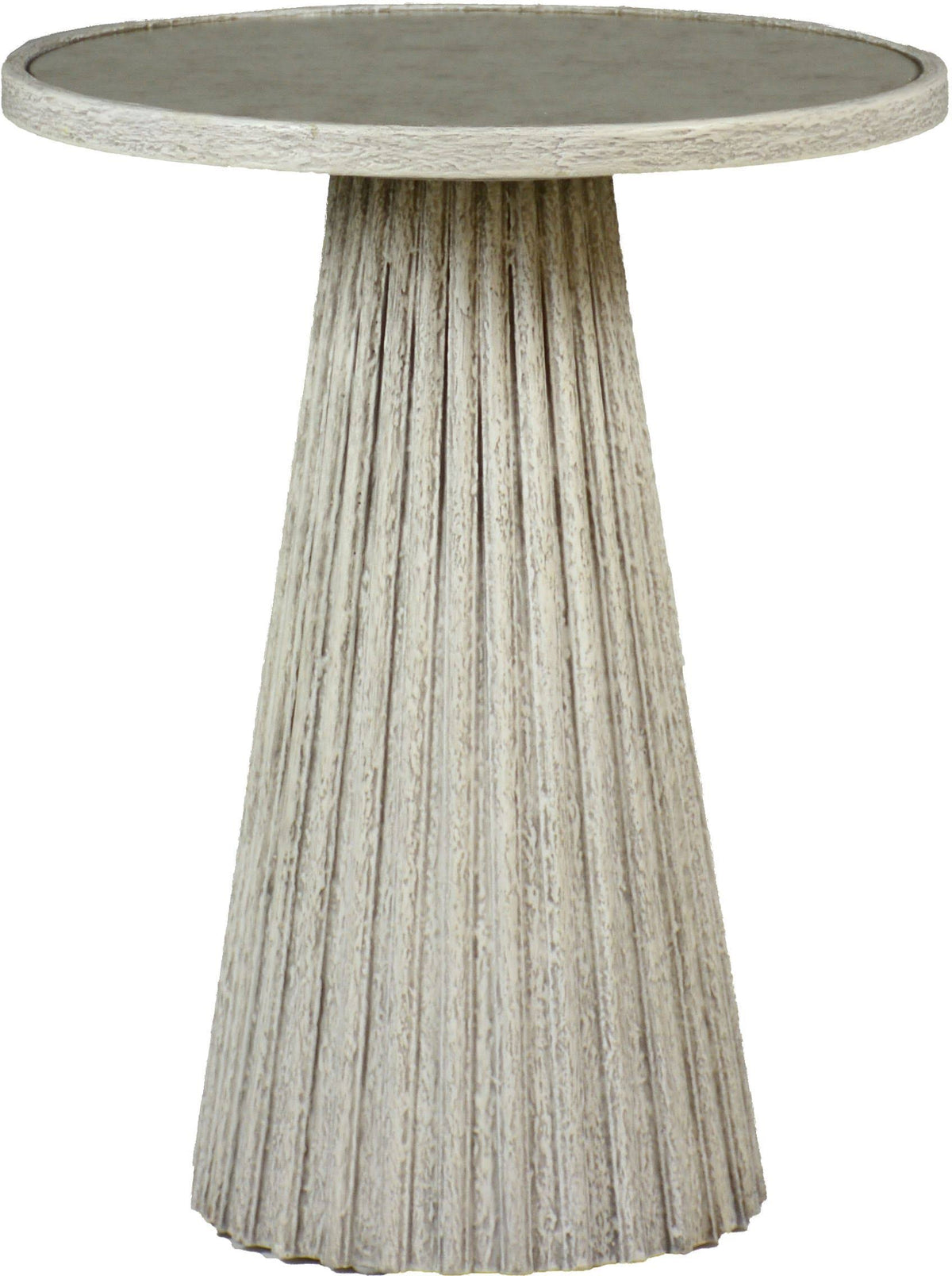 Antique White Side Table A10142