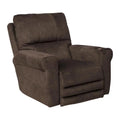 Chocolate Fabric Power Recliner X844310