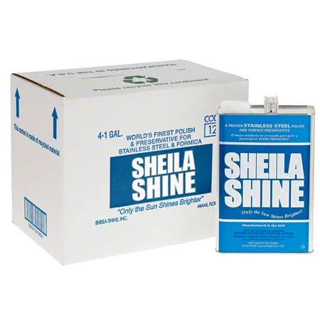 Stainless Steel Cleaner & Polish, 1 gal Can, 4/Carton U953161