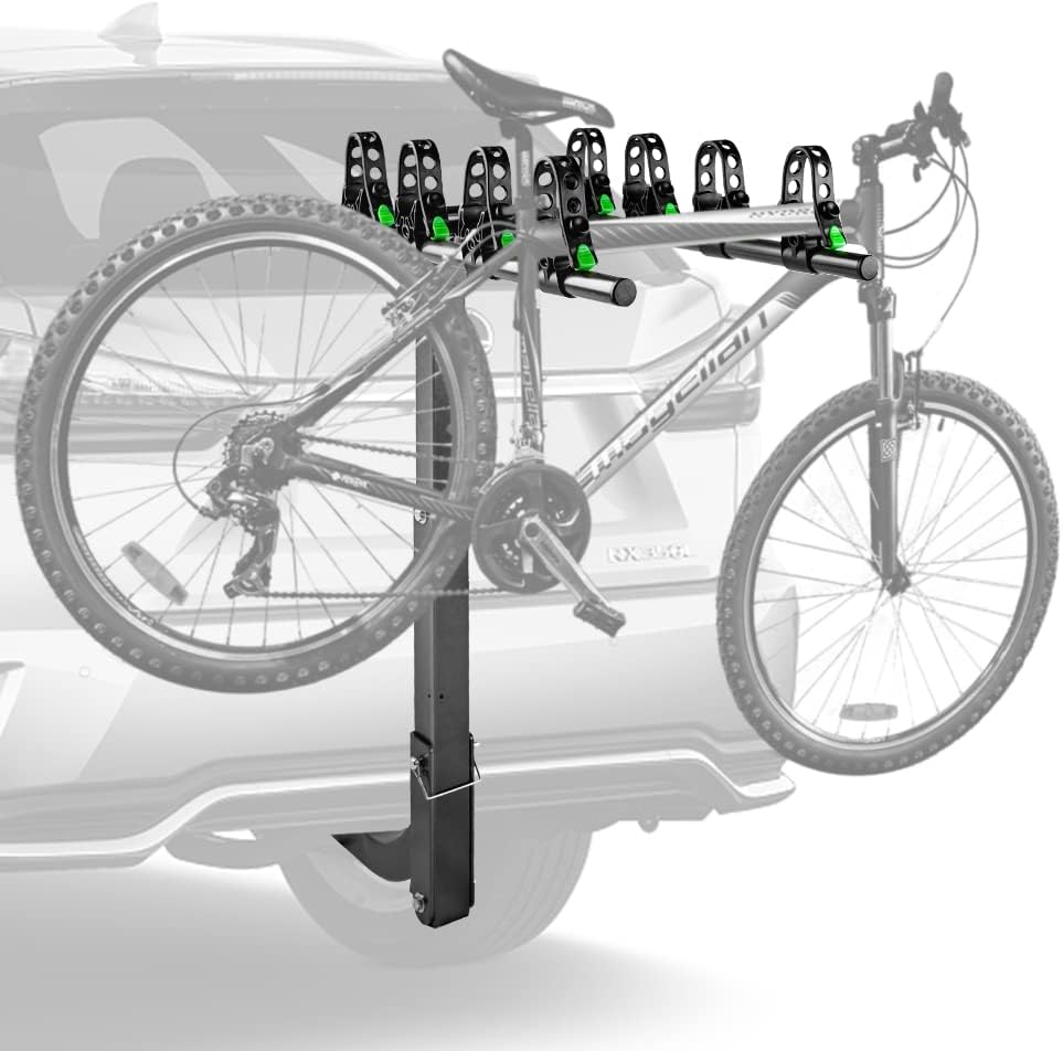 4 Bike Hitch Rack with 2-Inch Receiver Double Foldable Rack U492