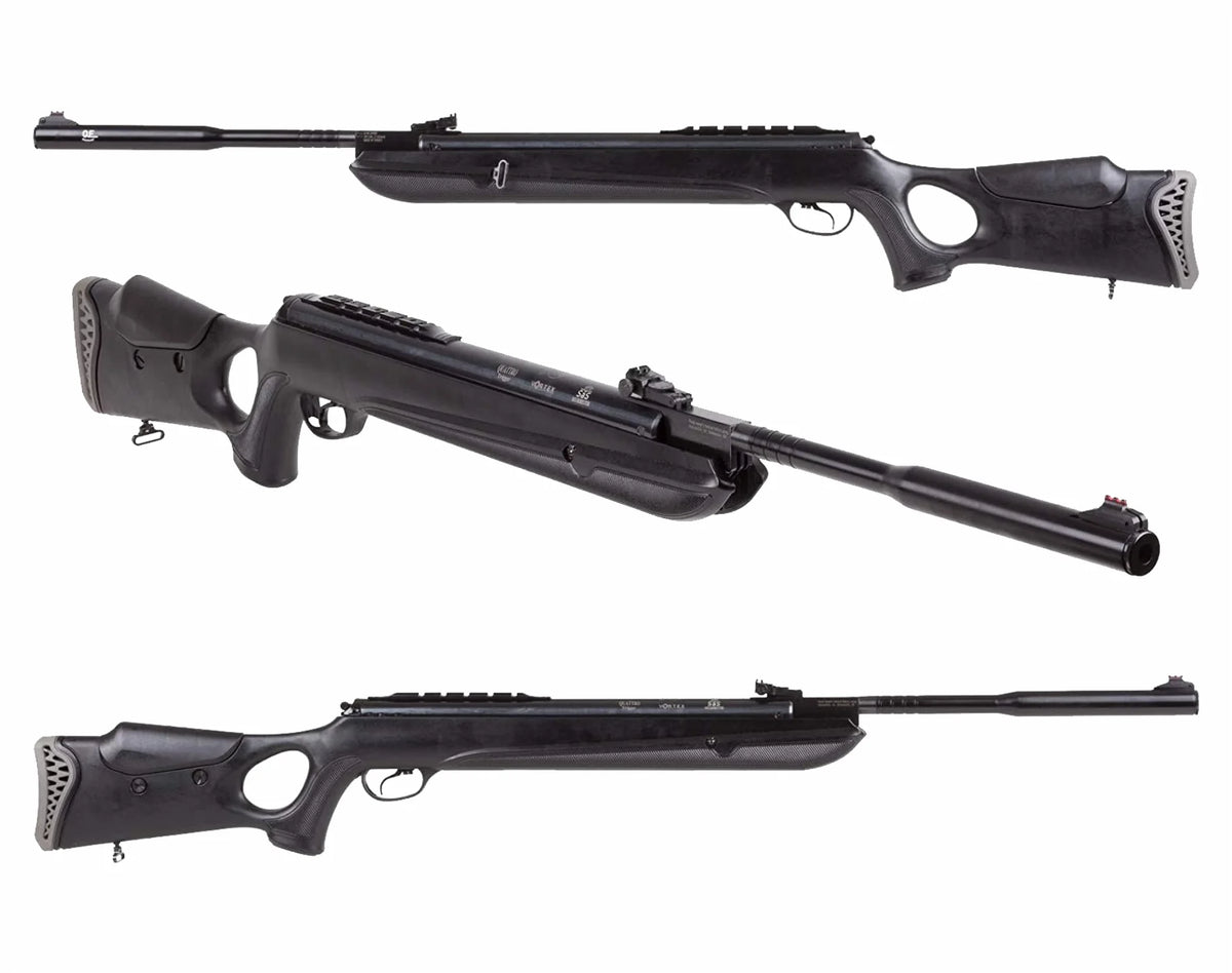 Hatsan Mod 130S Vortex QE .30 Cal Break Barrel Air Rifle and Pellets and Hat Bundle Z3971