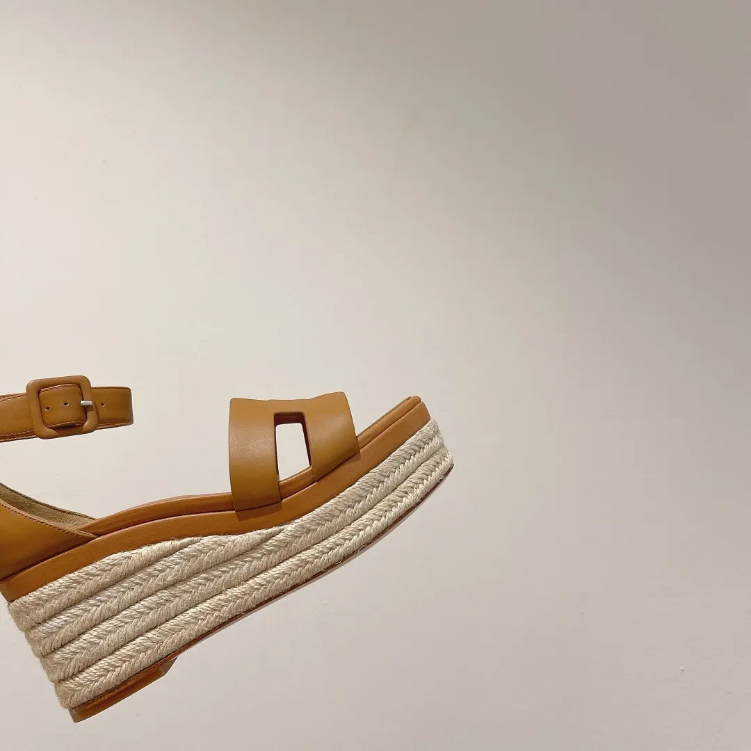 Brown Espadrilles D743