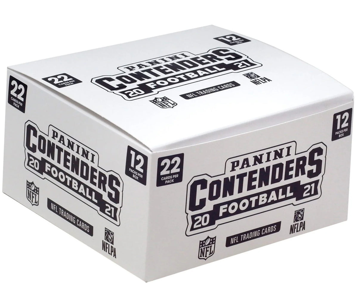 2021 Football Trading Card Value Box 12 Packs T648936