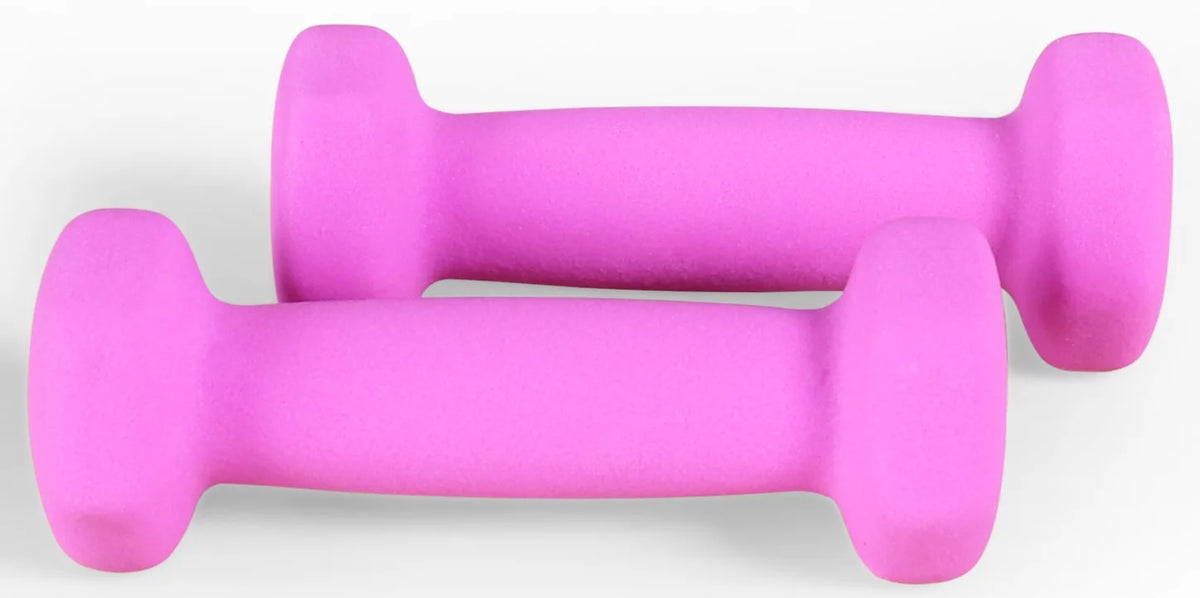 1 lbs Pair Vinyl Coated Dumbbells F163481