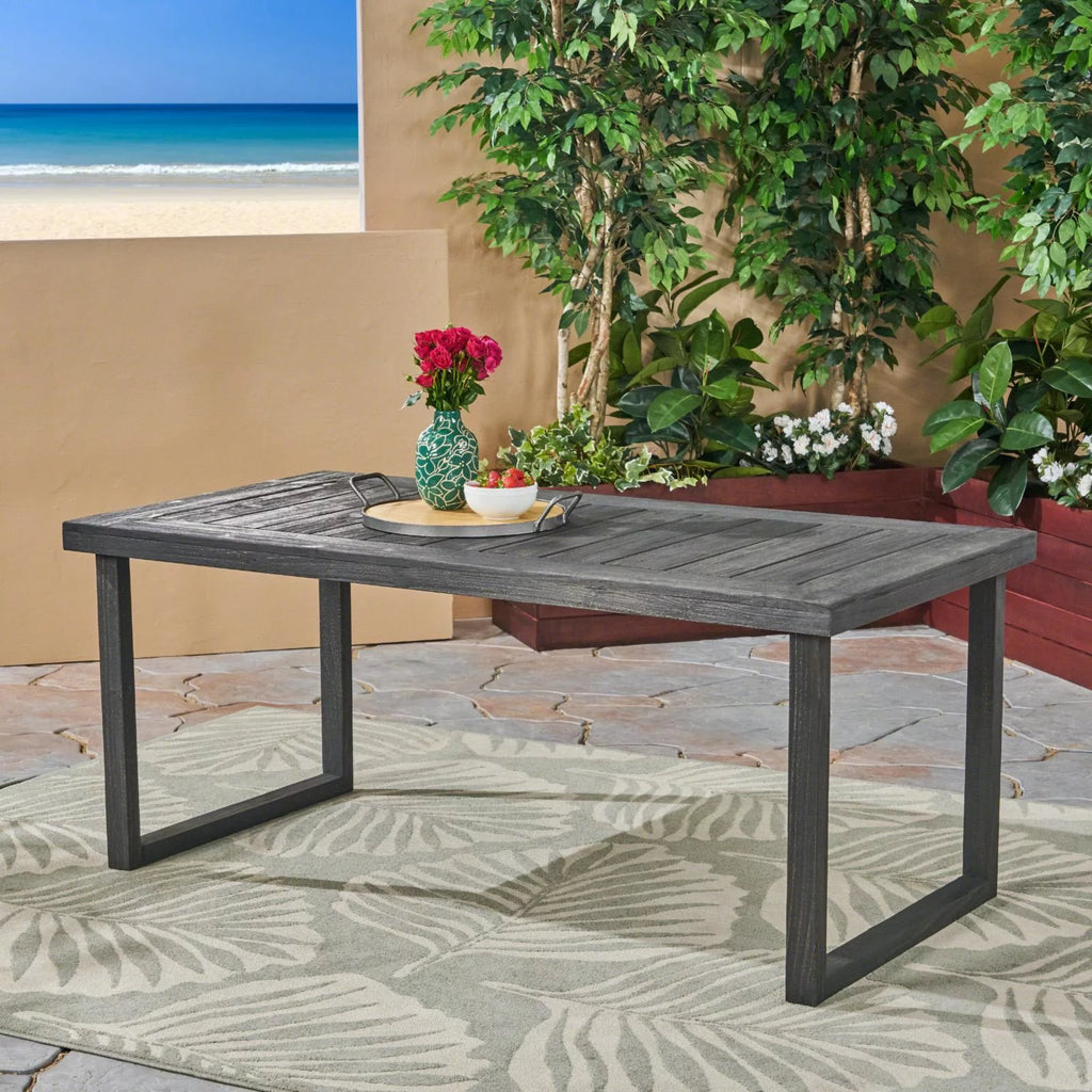 Acacia Wood Dining Table G563