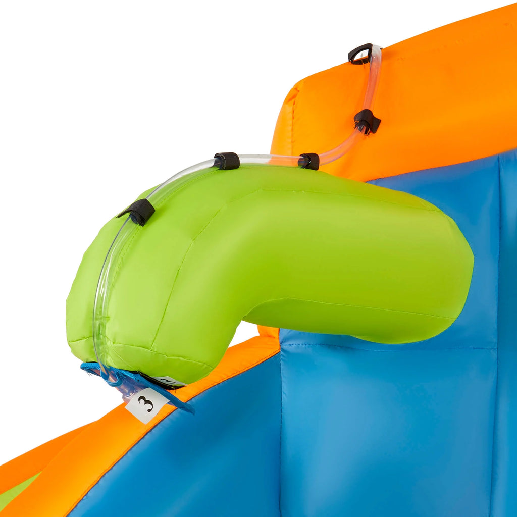 Inflatable 2 Lane Water Slide Splash Pool M9425
