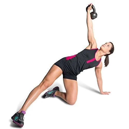 Black Cast Iron Kettlebell 10 lb P1096