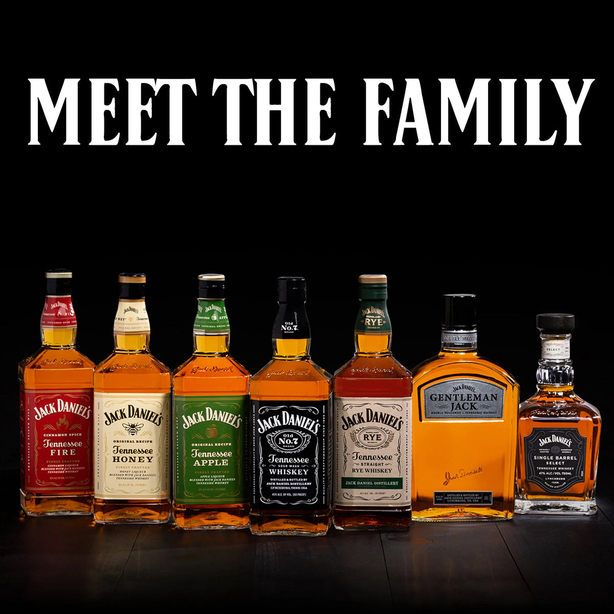 750 ml Bottle 80 Proof Tennessee Whiskey W831498
