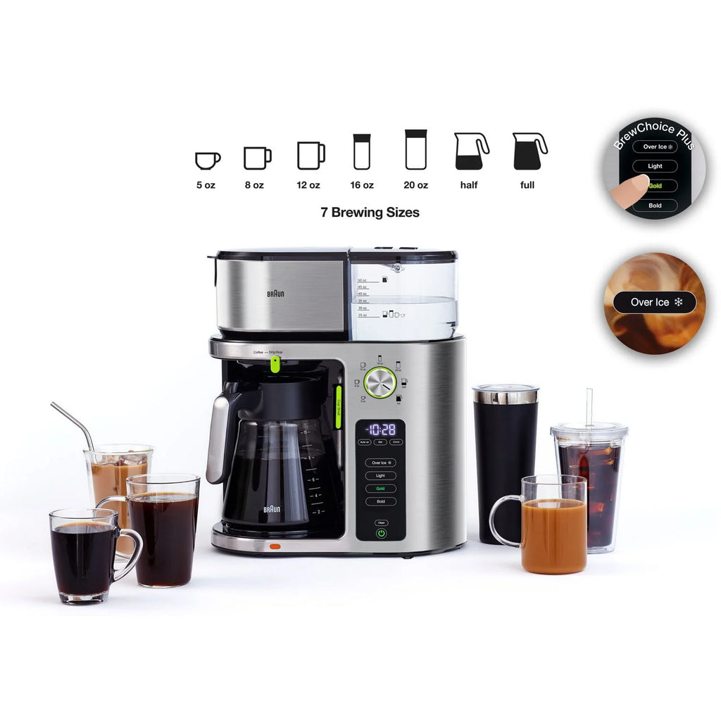 Drip Coffee Maker with 10-Cup Glass Carafe J2271