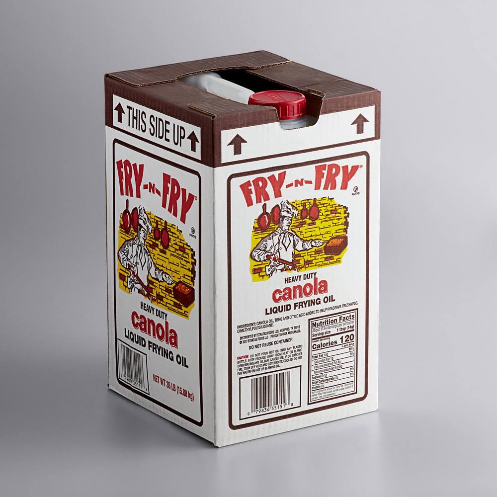 Canola Frying Oil - 35 lb M257