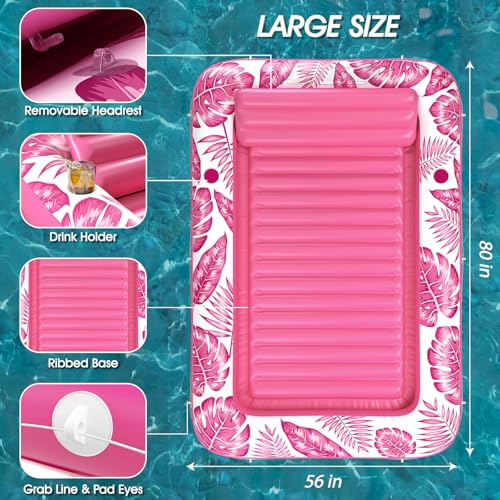 4 in 1 Inflatable Tanning Pool Lounger Float G45612