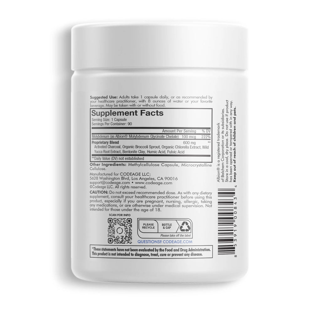 90 ct Charcoal Bentonite Clay Supplement U331